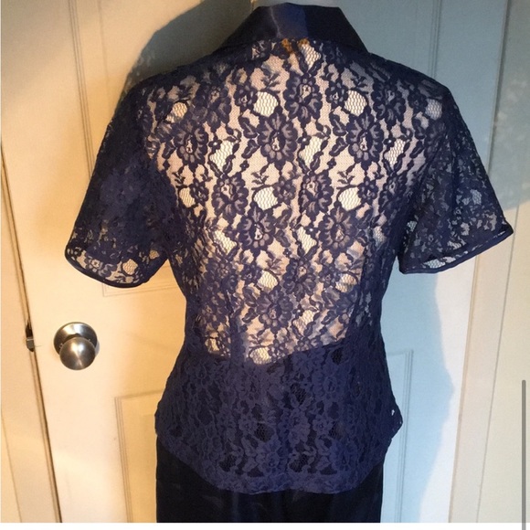 Vintage Victoria’s Secret Lace Top Pajamas - Picture 2 of 4